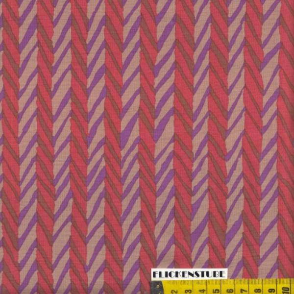 Herringbone Stripe Brown by Brandon Mably
